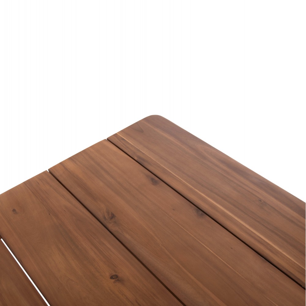 Τραπέζι "NAVANT" από ξύλο σε χρώμα φυσικό 200x100x75