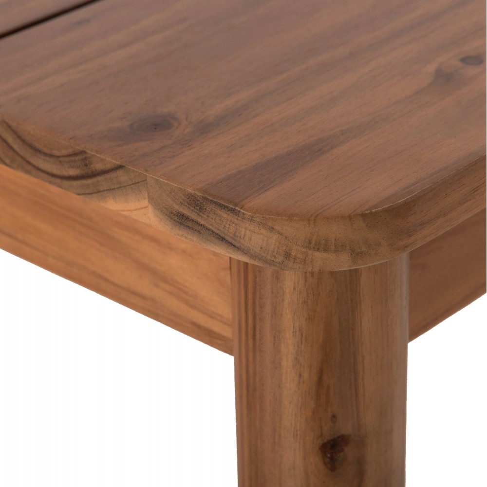 Τραπέζι "NAVANT" από ξύλο σε χρώμα φυσικό 200x100x75