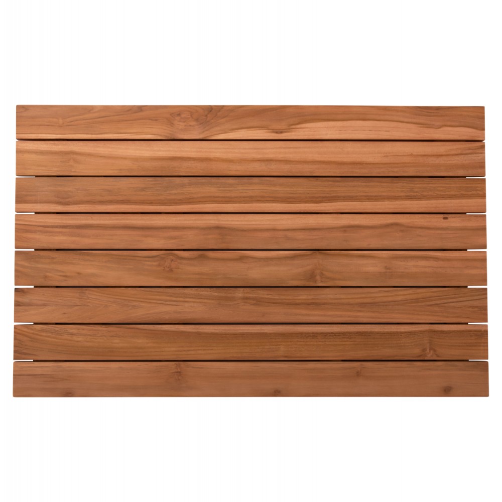 Επιφάνεια τραπεζιού από μασίφ ξύλο σε χρώμα φυσικό 80x80x4