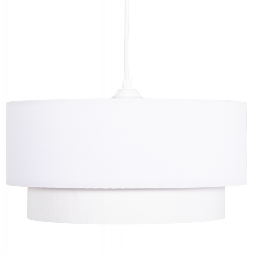 Φωτιστικό οροφής "KRIKS" από pvc σε χρώμα λευκό Φ30x70