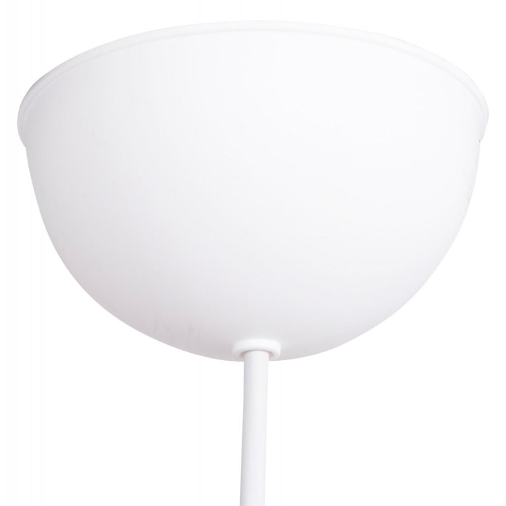 Φωτιστικό οροφής "KRIKS" από pvc σε χρώμα λευκό Φ30x70