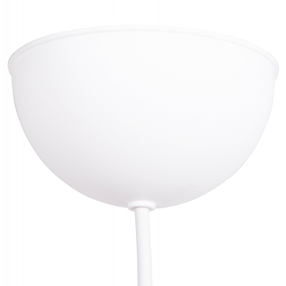 Φωτιστικό οροφής "KRIKS" από pvc σε χρώμα γκρι/λευκό Φ30x70