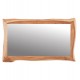 Καθρέπτης "ZION" από ξύλο σε χρώμα φυσικό 140x4x80