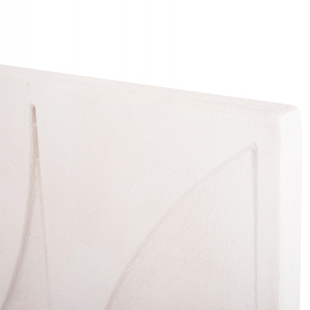 Πίνακας "SANTORINI" από mdf σε χρώμα υπόλευκο 80x80