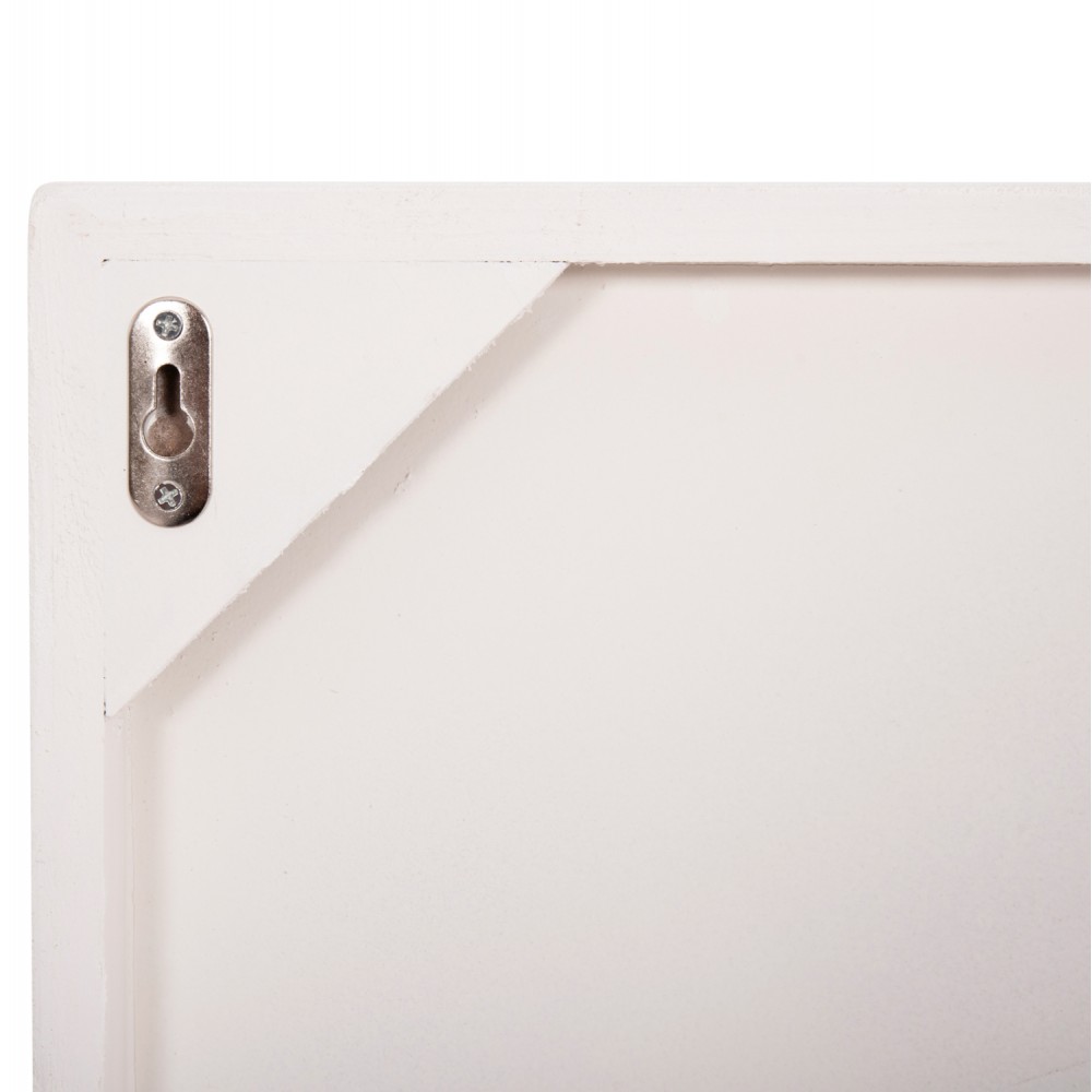 Πίνακας "SANTORINI" από mdf σε χρώμα υπόλευκο 80x80