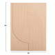 Πίνακας "SANTORINI" από mdf σε χρώμα μπεζ 60x80