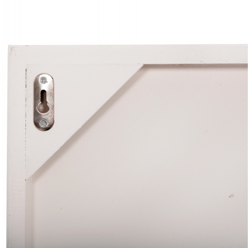 Πίνακας "SANTORINI" από mdf σε χρώμα υπόλευκο 80x80