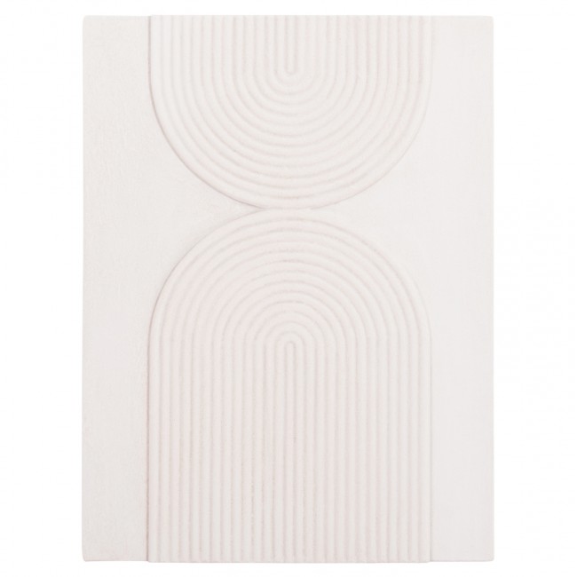 Πίνακας "SANTORINI" από mdf σε χρώμα υπόλευκο 60x80