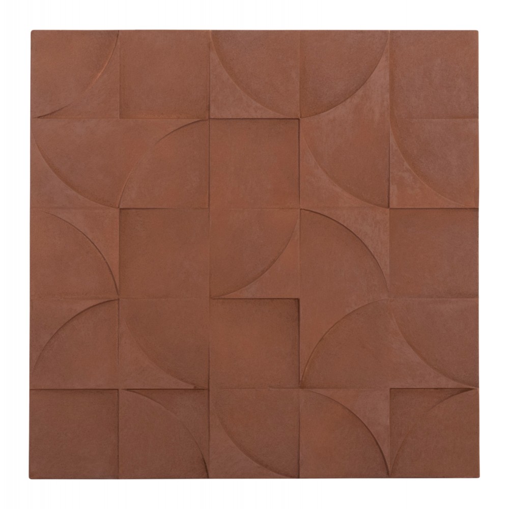 Πίνακας "SANTORINI" από mdf σε χρώμα καφέ 80x80