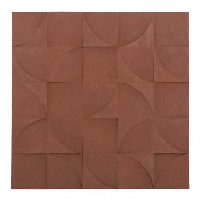 Πίνακας "SANTORINI" από mdf σε χρώμα καφέ 80x80