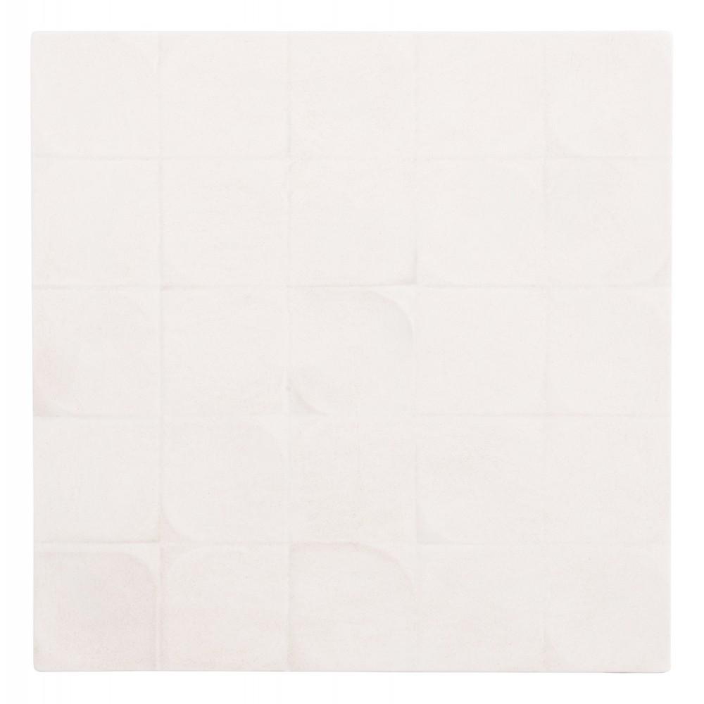 Πίνακας "SANTORINI" από mdf σε χρώμα υπόλευκο 80x80