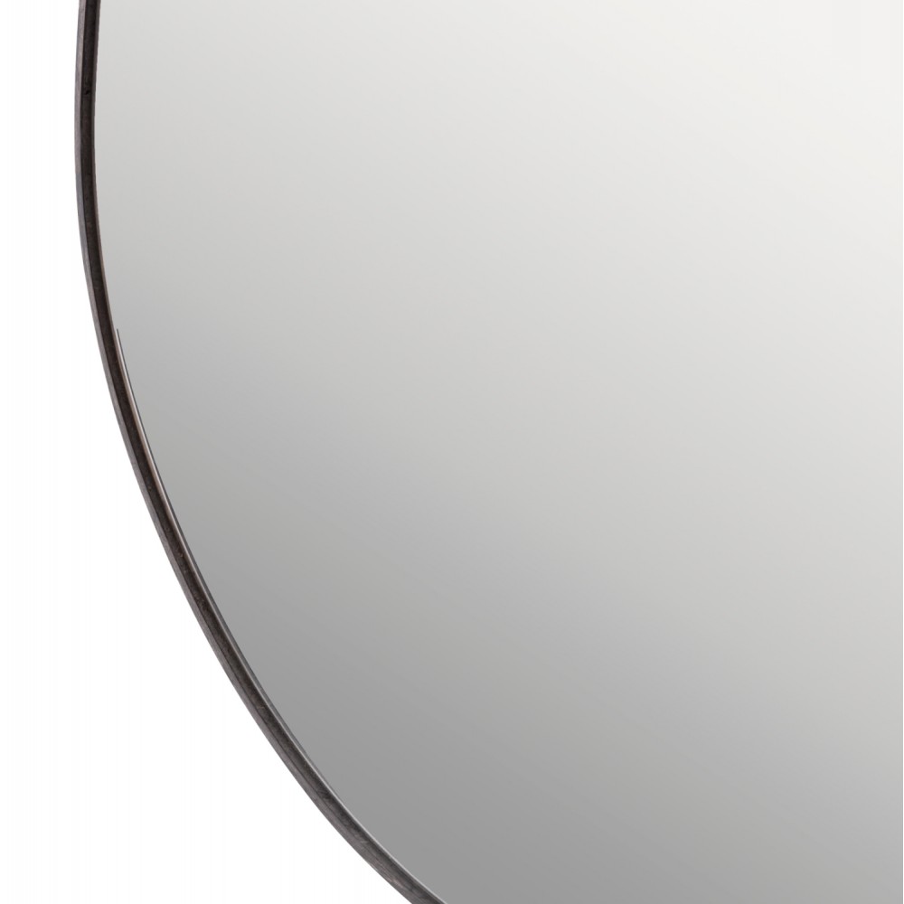 Καθρέπτης τοίχου "IRREGU" από mdf σε χρώμα γκρι μαρμάρου 60x80