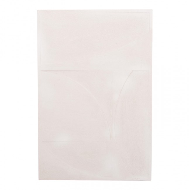 Πίνακας "SANTORINI" από mdf σε χρώμα υπόλευκο 80x120