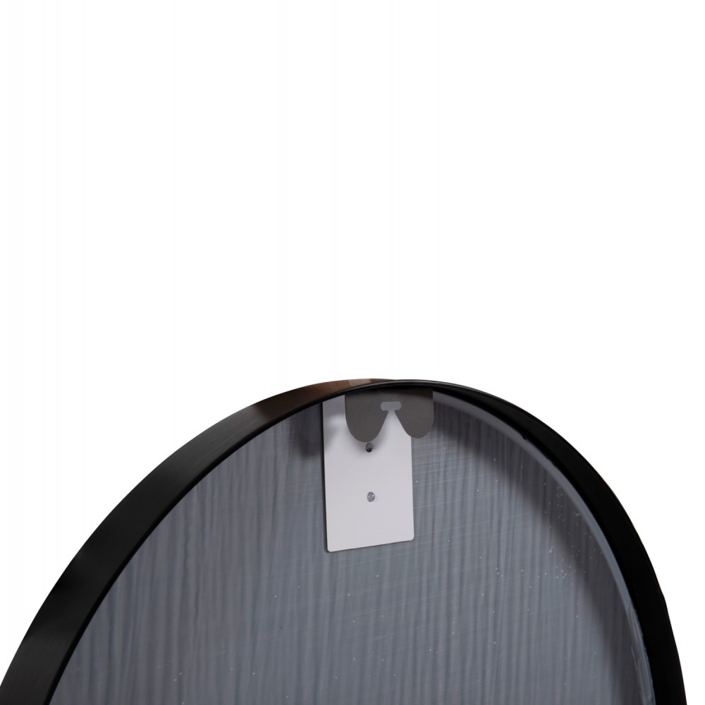 Καθρέπτης "ARCHER" από αλουμίνιο σε χρώμα μαύρο 59x79