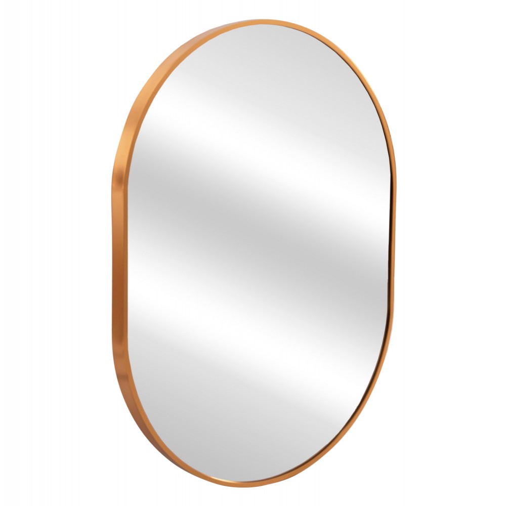 Καθρέπτης "ARCHER" από αλουμίνιο σε χρώμα χρυσό 59x79