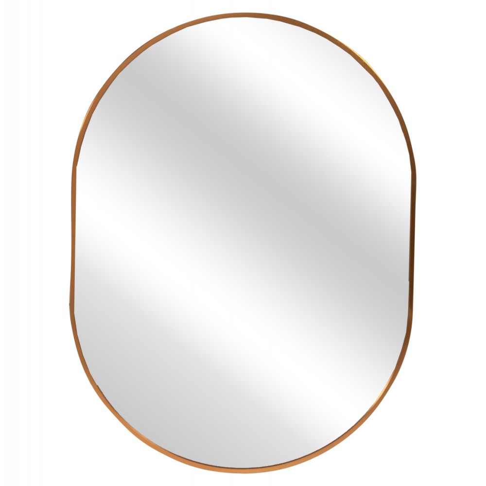 Καθρέπτης "ARCHER" από αλουμίνιο σε χρώμα χρυσό 59x79