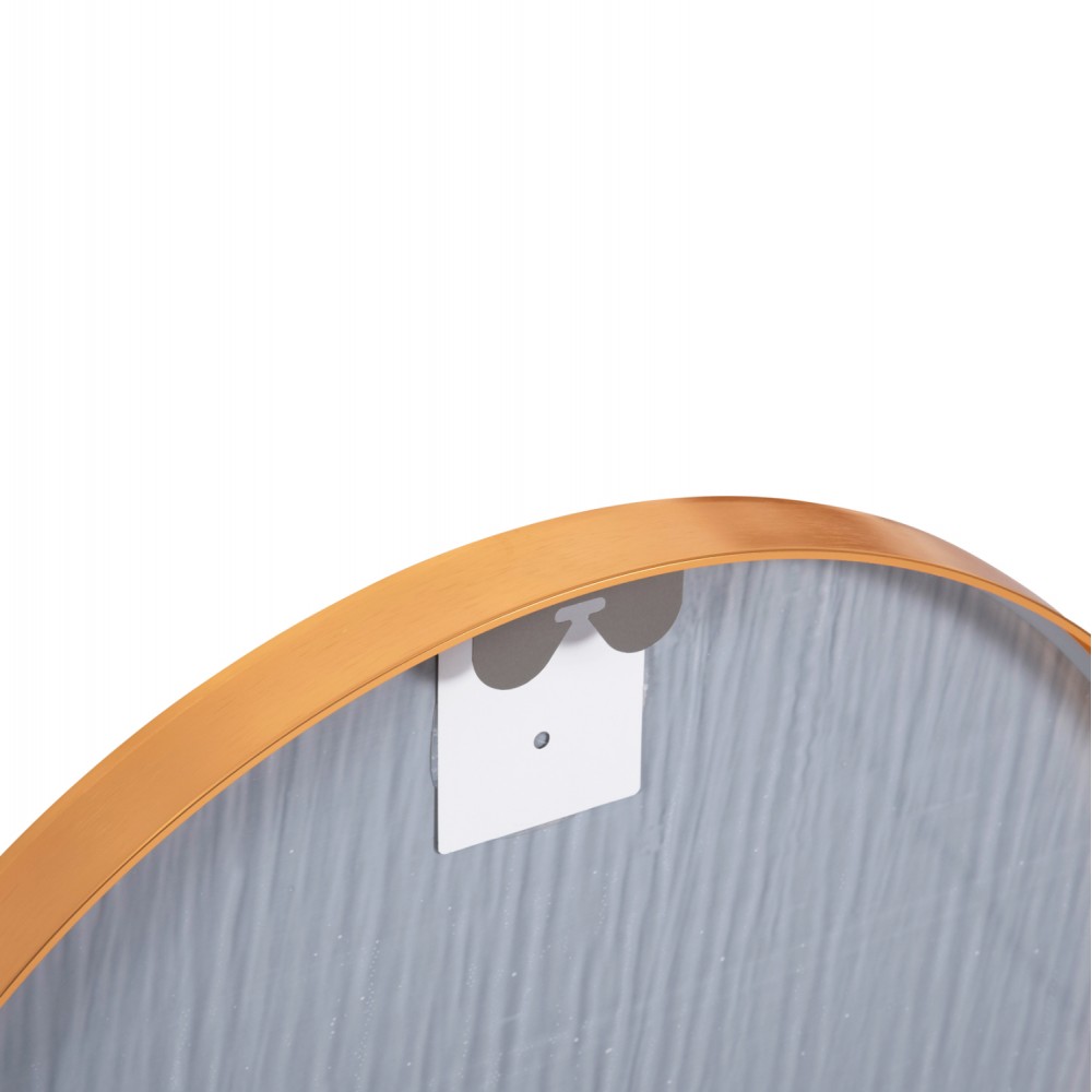 Καθρέπτης "ARCHER" από αλουμίνιο σε χρώμα χρυσό 59x79