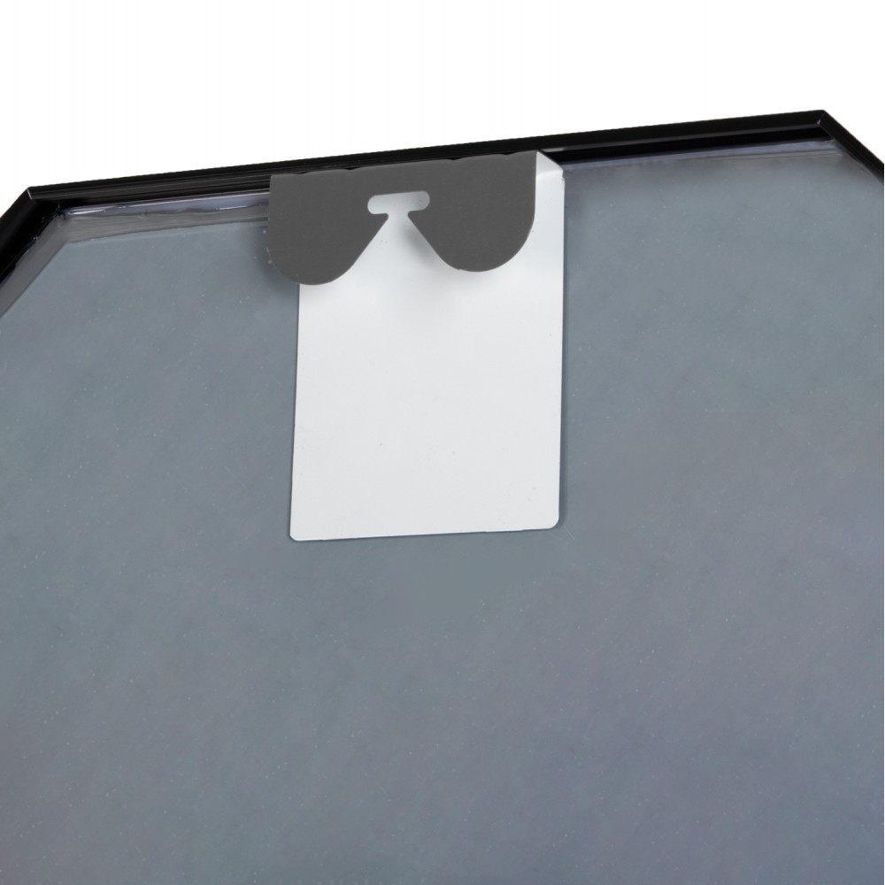 Καθρέπτης "ARCHER" από αλουμίνιο σε χρώμα μαύρο Φ74