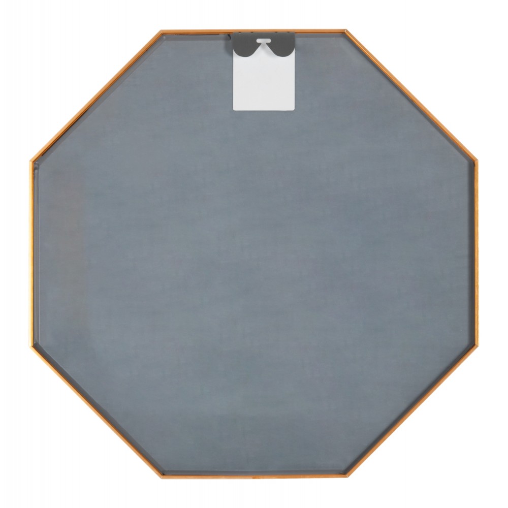 Καθρέπτης "ARCHER" από αλουμίνιο σε χρώμα χρυσό Φ74