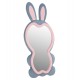 Καθρέπτης δαπέδου "BUNNY" παιδικός από mdf σε χρώμα μπλε/ροζ 80x162