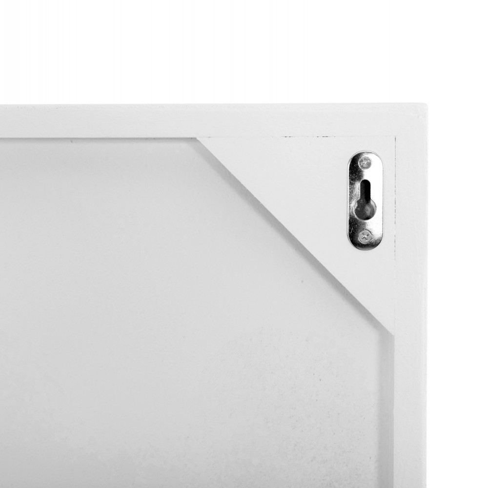 Πίνακας τρίπτυχος "SANTORINI" από mdf σε χρώμα υπόλευκο 180x4x120