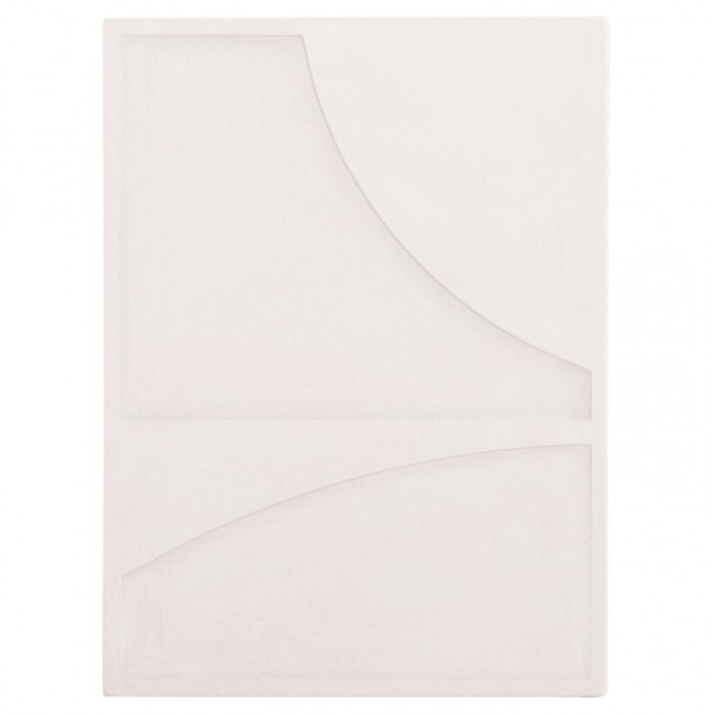 Πίνακας "SANTORINI" από mdf σε χρώμα υπόλευκο 60x4x80