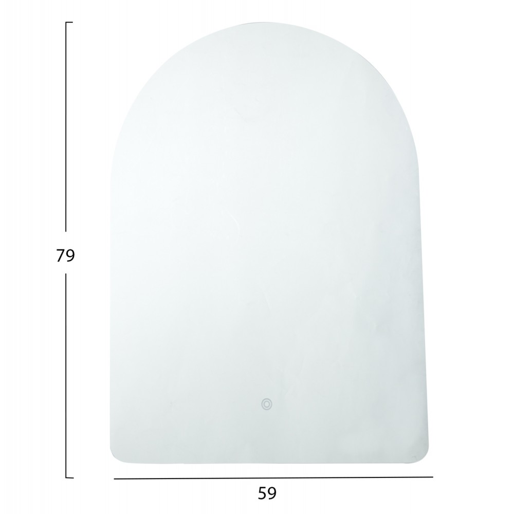 Καθρέπτης τοίχου "TORCH" led χωρίς πλαίσιο 59x79