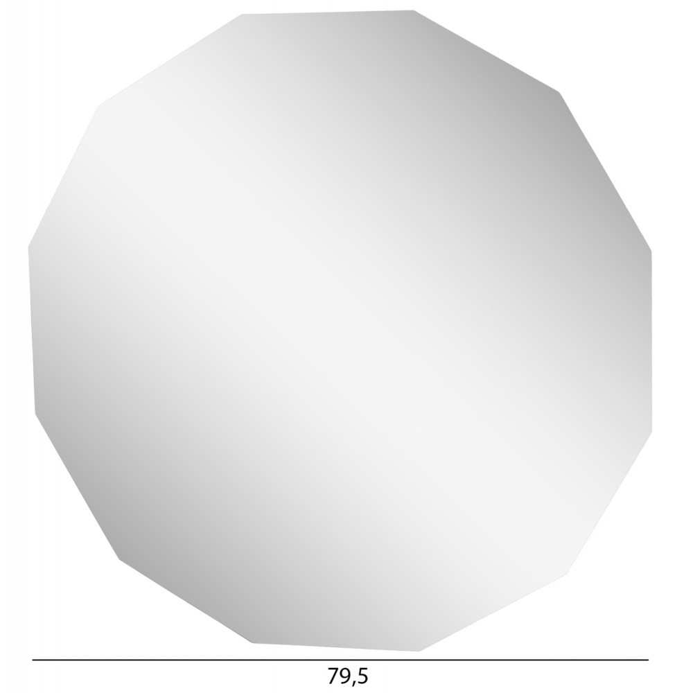 Καθρέπτης τοίχου "CANE" χωρίς πλαίσιο Φ79.5