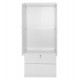 Ντουλάπα δίφυλλη "REINA" σε χρώμα λευκό 80x48x183