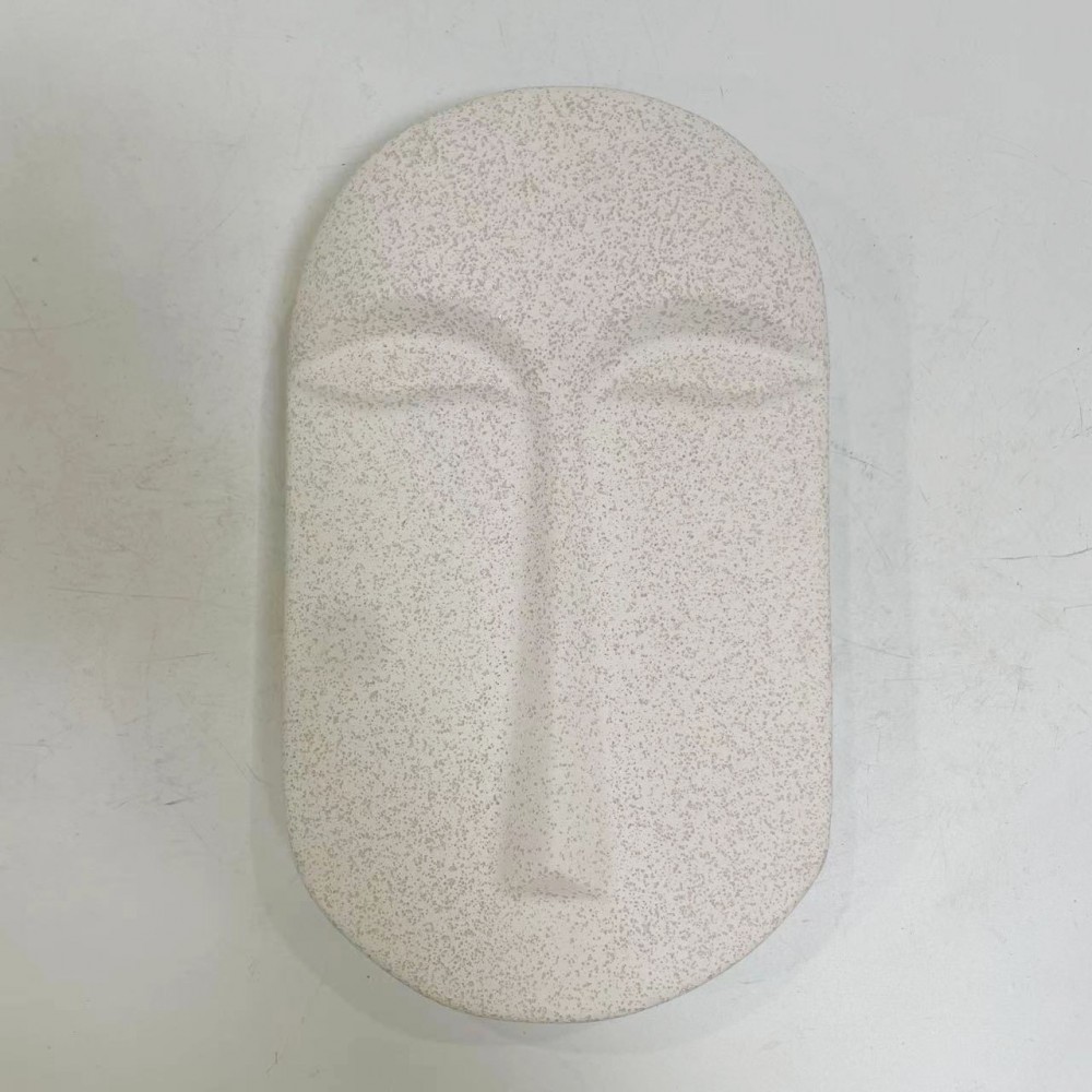 Επιτραπέζιο διακοσμητικό "HUMANS" κεραμικό σε χρώμα εκρού 16.5x6x28.5