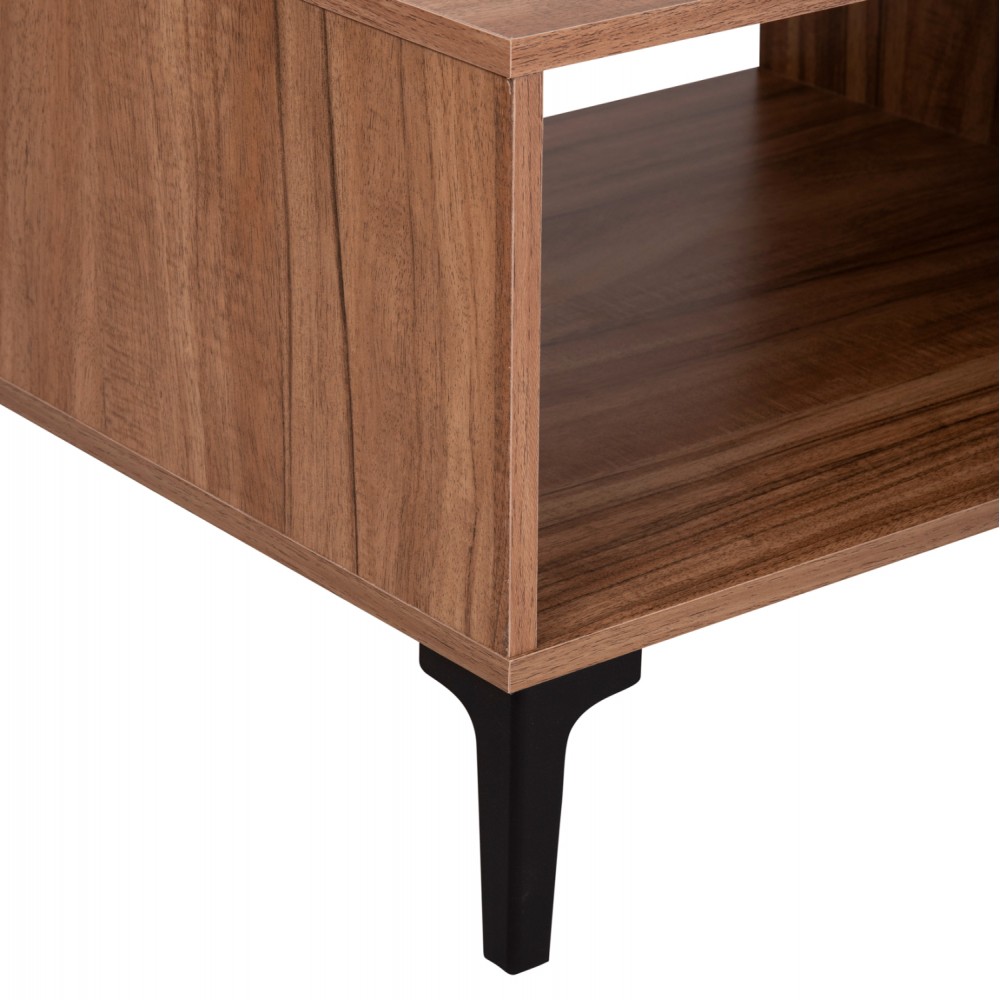 Τραπέζι σαλονιού "HARRY" σε χρώμα φυσικό/μαύρο 110x60x43.5