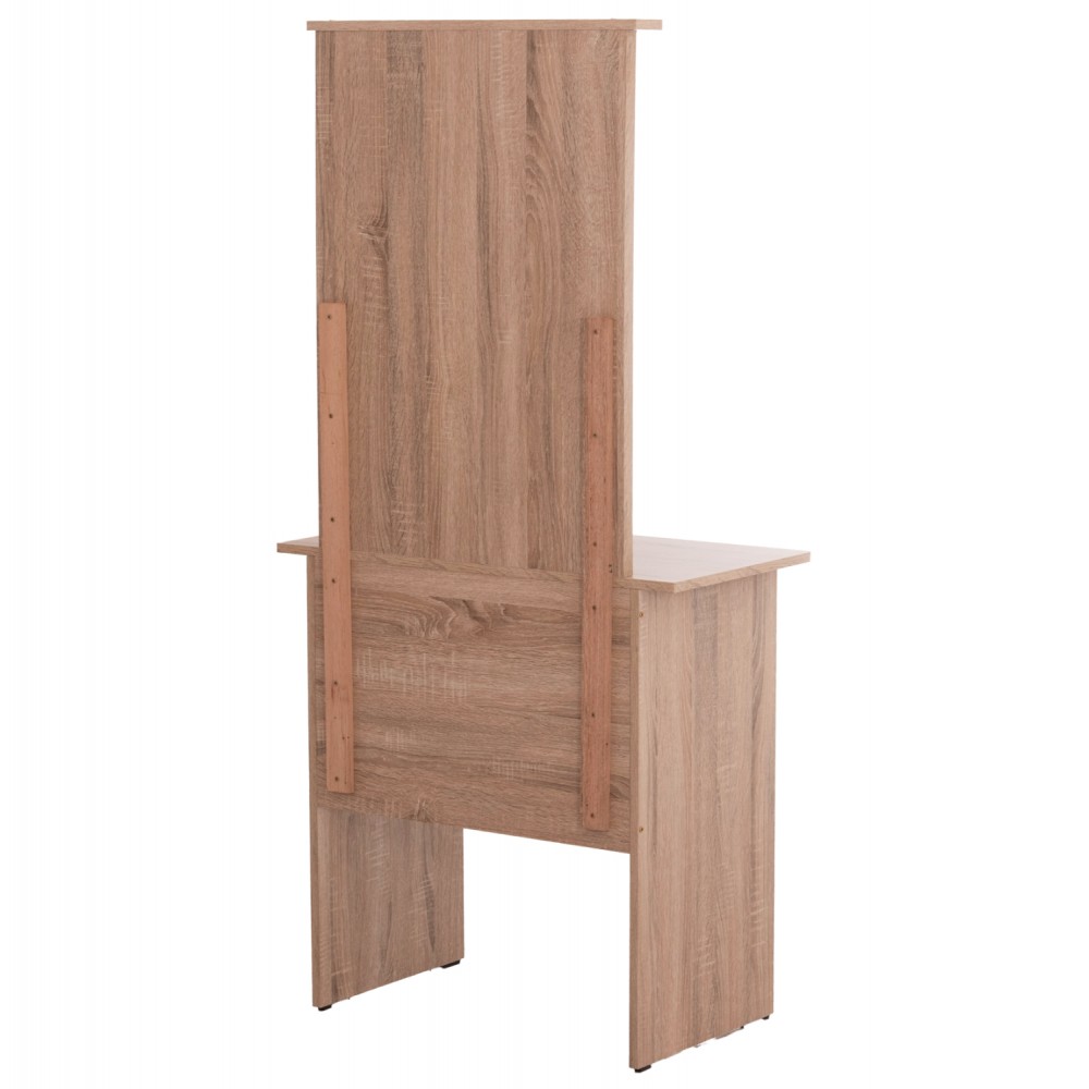 Τουαλέτα "CRYSTEL" σε χρώμα σονόμα οακ 74x39x155