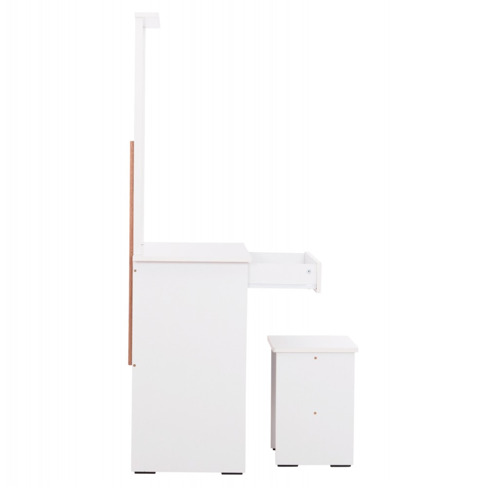 Τουαλέτα "CRYSTEL" σε χρώμα λευκό 74x39x155