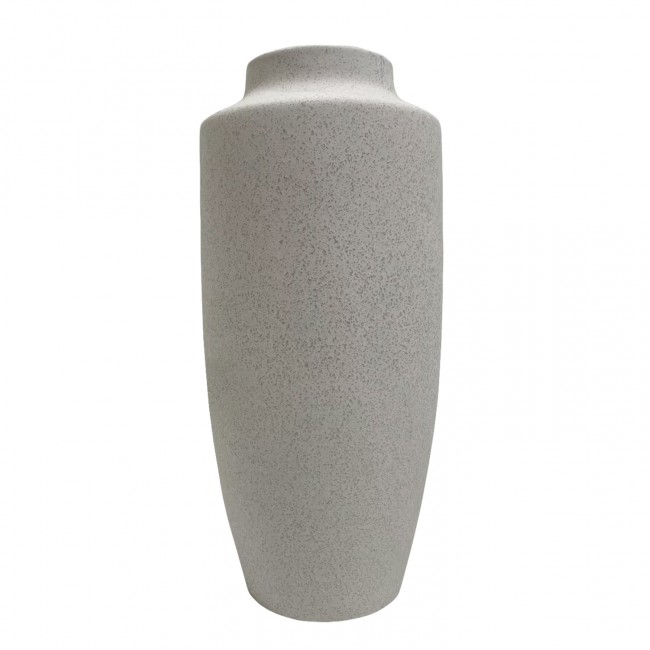 Επιτραπέζιο διακοσμητικό "GALAD" κεραμικό σε χρώμα εκρού Φ18.5x40