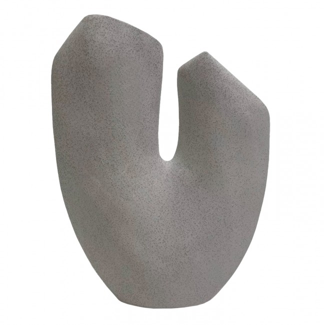 Επιτραπέζιο διακοσμητικό "ARKEN" κεραμικό σε χρώμα υπόλευκο 28x10x36.5