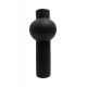 Επιτραπέζιο διακοσμητικό "SCEPTER" κεραμικό σε χρώμα μαύρο Φ17.5x40