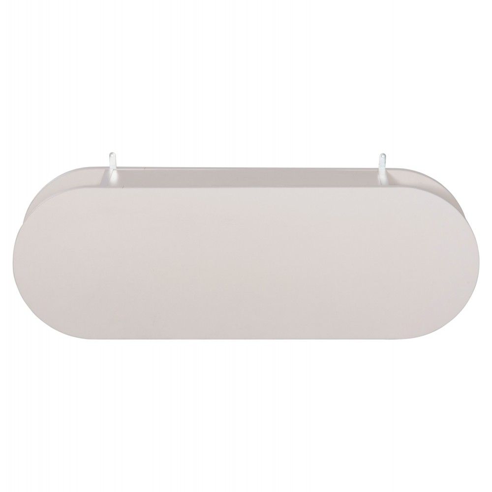 Κρεμάστρα εισόδου "STOR" με κλειστό ράφι σε χρώμα λευκό 84x15.5x28.5