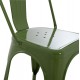 Καρέκλα "MELITA-PRO" από μέταλλο σε χρώμα πράσινο 44x47x84.5