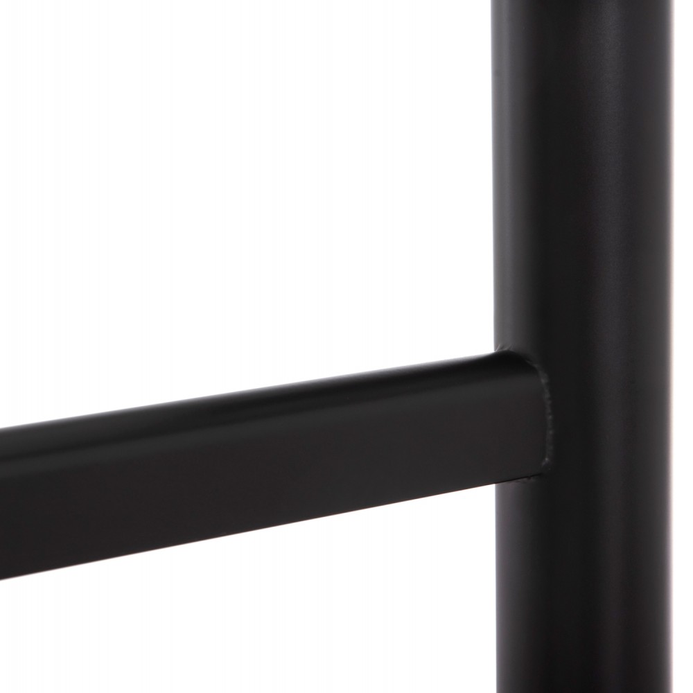 Βάση τραπεζιού διπλή από μέταλλο σε χρώμα μαύρο 100x40x73