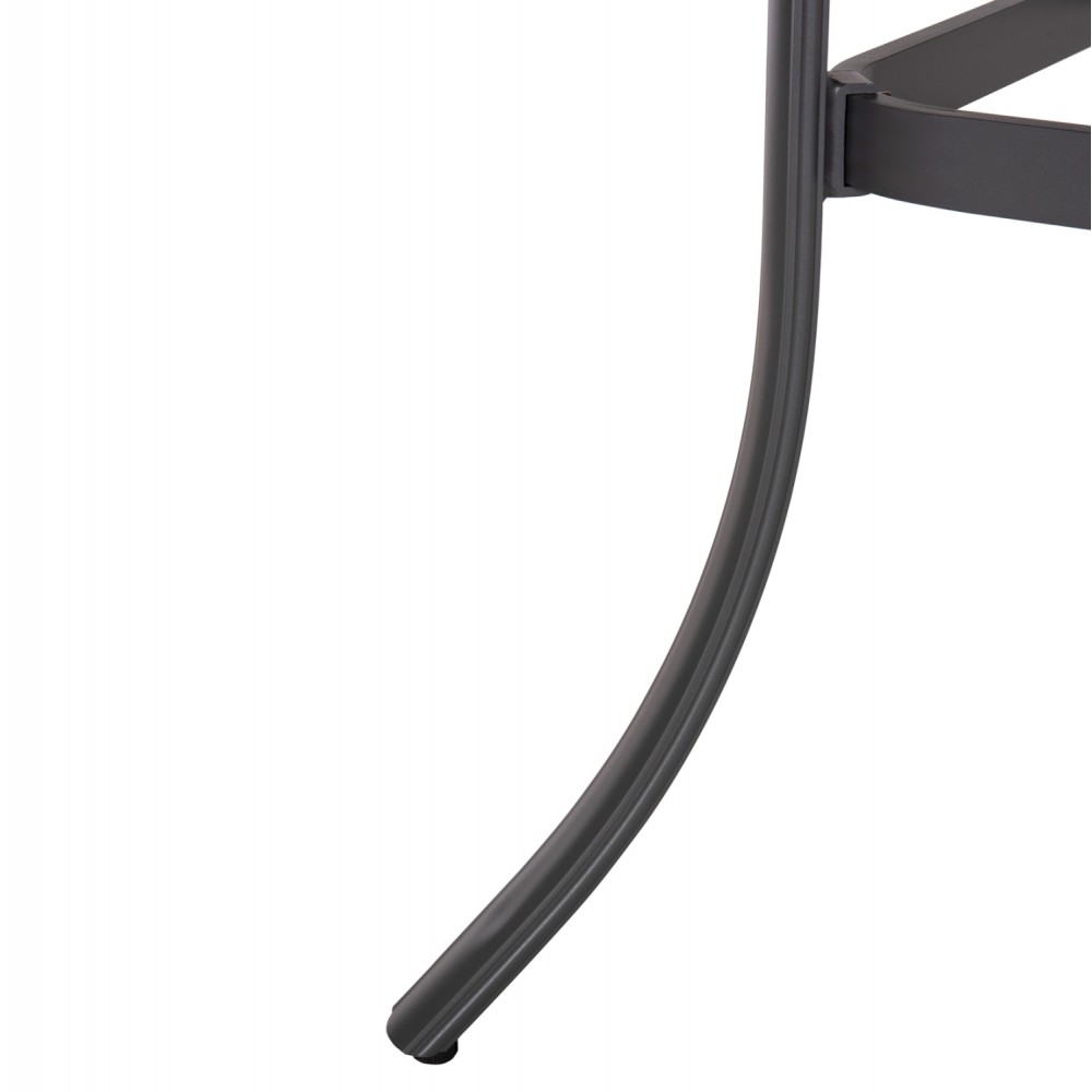 Τραπέζι εξωτερικού χώρου "TELAMO" από αλουμίνιο/polywood σε χρώμα ανθρακί/φυσικό 160x90x73.5