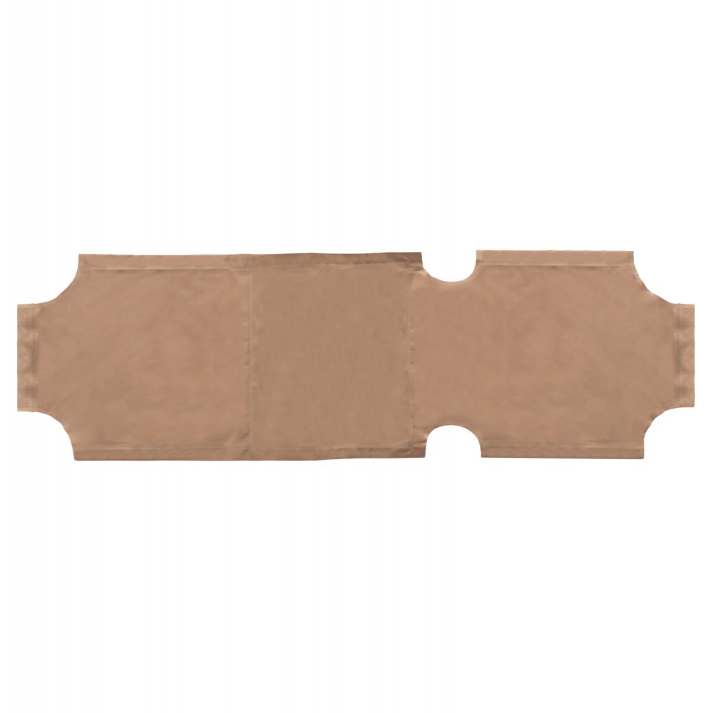Ανταλλακτικό πανί ξαπλώστρας textilene σε χρώμα μπεζ 200x62 600gr/m2