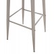 Σκαμπό μπαρ "VANESSA" ψηλό από pp/μέταλλο σε χρώμα γκρι 47x48.5x107