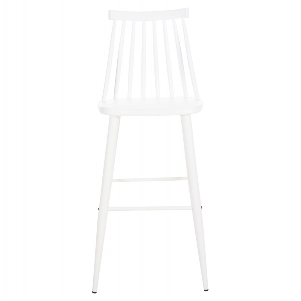 Σκαμπό μπαρ "VANESSA" ψηλό από pp/μέταλλο σε χρώμα λευκό 47x48.5x107