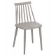 Καρέκλα "VANESSA" από pp/μέταλλο σε χρώμα γκρι 42.5x44x81