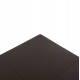 Τραπέζι "TERRIN" τετράγωνο από pp σε χρώμα καφέ 60x60x75