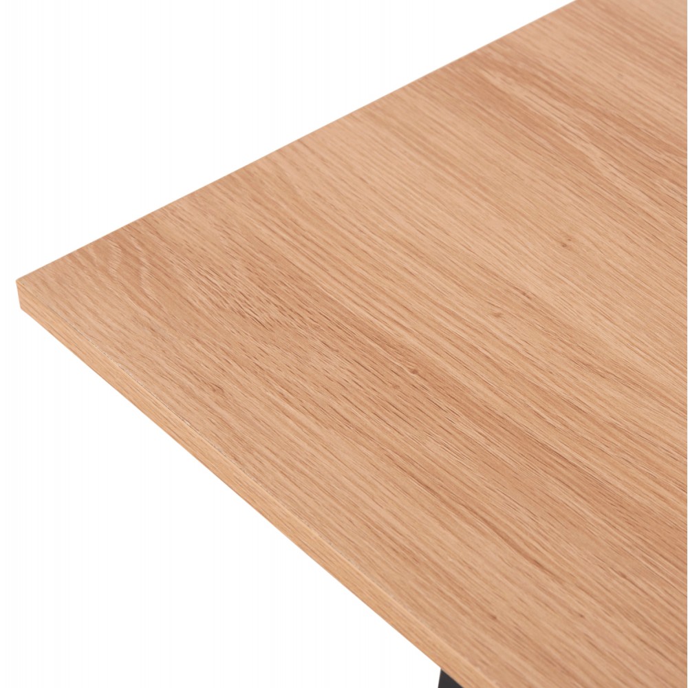 Γραφείο εργασίας "REXIN" με συρτάρια σε χρώμα σονόμα/γκρι 120x19-59x75-85.5