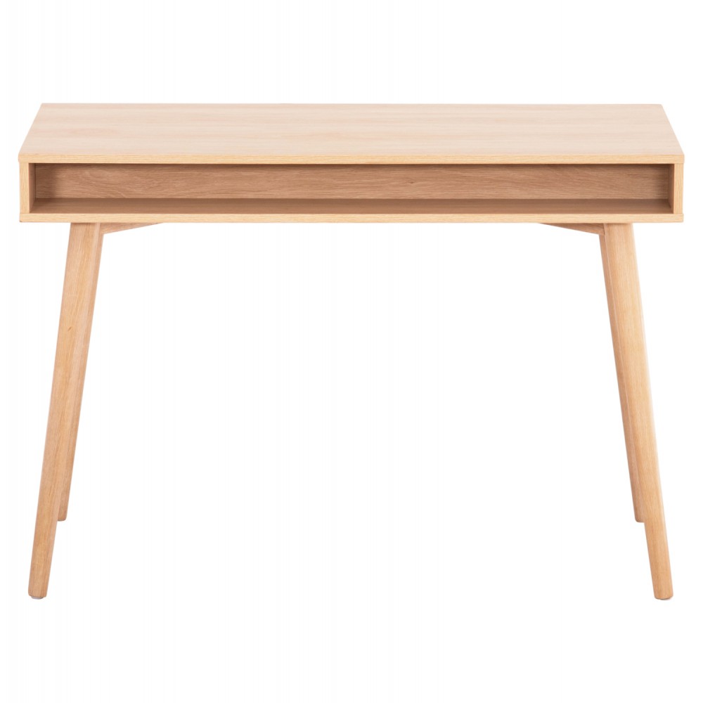 Γραφείο εργασίας "GAET" σε χρώμα σονόμα/γκρι/λευκό/μπεζ 110x50x76.5