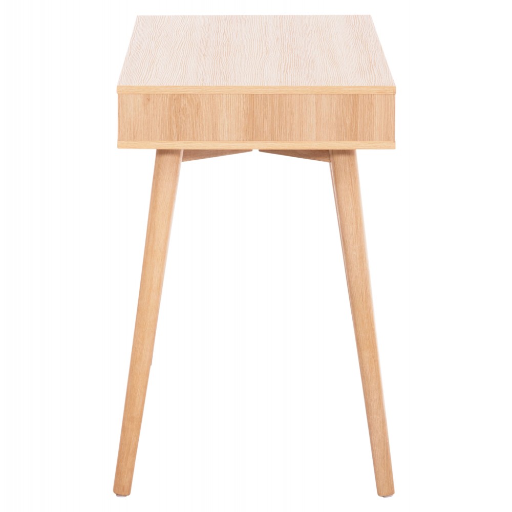 Γραφείο εργασίας "GAET" σε χρώμα σονόμα/γκρι/λευκό/μπεζ 110x50x76.5