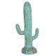 Διακοσμητικός κάκτος δαπέδου "CACTUS" από γύψο σε χρώμα πράσινο 54x34x103