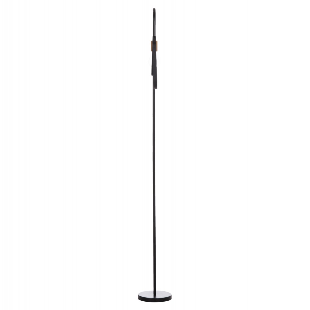 Φωτιστικό δαπέδου "BIUT" από μέταλλο σε χρώμα μαύρο 29x169 Ε27